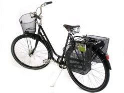 BASIL Panier Arrière Cardif Avec Anse Fixation Porte Bagage -Boutique Vélo Promo basil panier arriere cardif avec anse fixation porte bagage 3