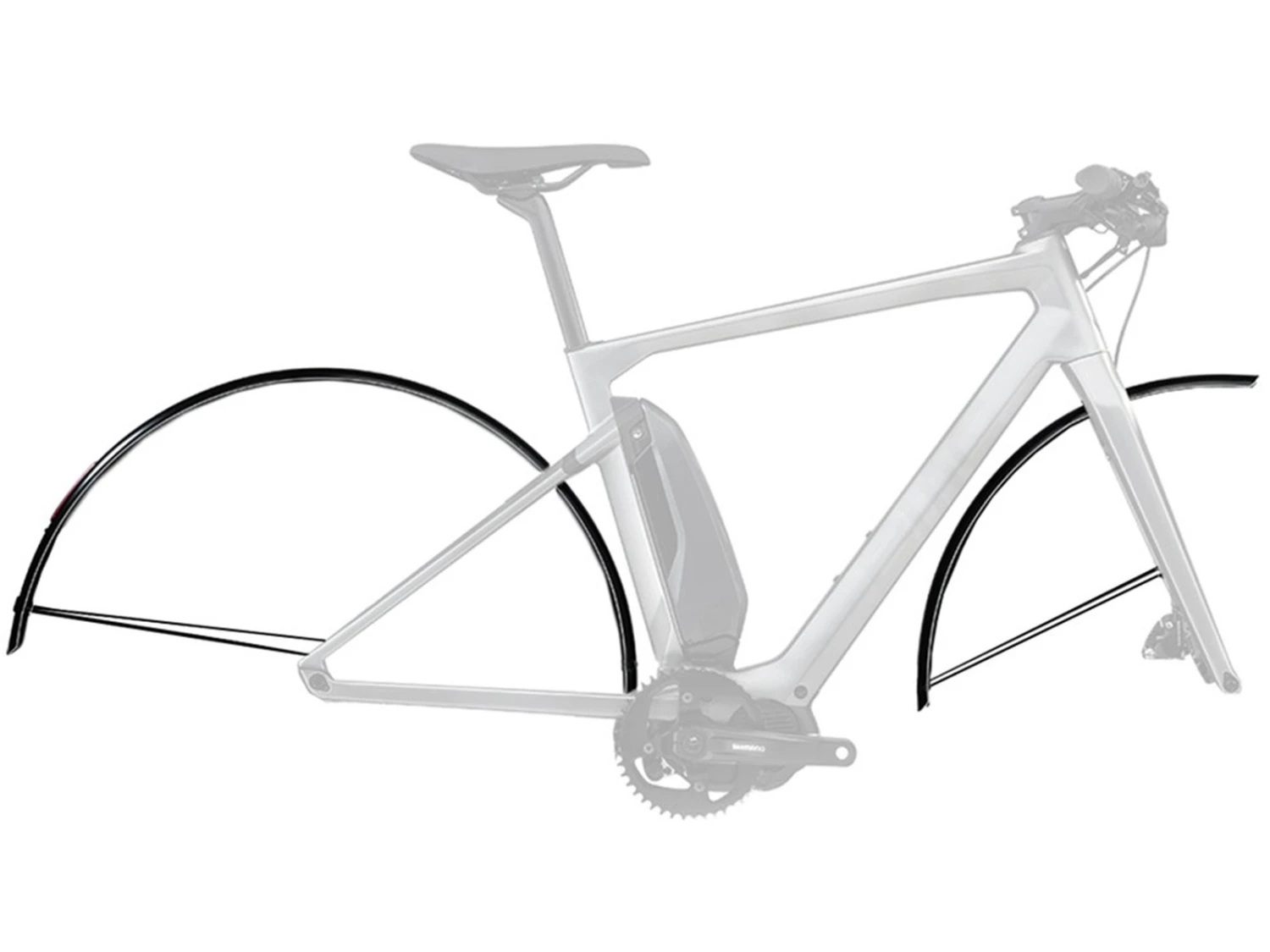 BMC AC AMP City Fender Kit Garde-boues Avec Lampe Arrière - 301712 2 BMC AC AMP City Fender Kit Garde-boues Avec Lampe Arrière - 301712 – Image 2