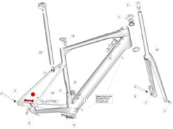 BMC Adaptateur étrier De Frein Arrière Roadmachine AMP 30001757