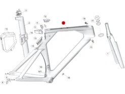 Boutique Vélo Promo -Boutique Vélo Promo bmc bouchons tube superieur tm01 10 pieces 300874 1