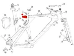 BMC Collier Tige De Selle Timemachine (arrière) - 300657 -Boutique Vélo Promo bmc collier tige de selle timemachine arriere 300657 2