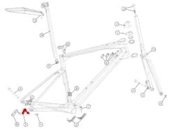 BMC Dropout 58 Patte De Dérailleur 301092 (standard) 12 BMC Dropout 58 Patte De Dérailleur 301092 (standard) -Boutique Vélo Promo bmc dropout 58 patte de derailleur 301092 standard 5