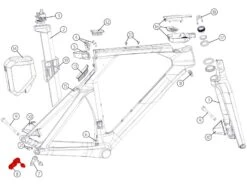 BMC Dropout 59 Patte De Dérailleur 301093 (direct-mount Shimano) -Boutique Vélo Promo bmc dropout 59 patte de derailleur 301093 direct mount shimano 3