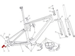 BMC Dropout 59 Patte De Dérailleur 301093 (direct-mount Shimano) -Boutique Vélo Promo bmc dropout 59 patte de derailleur 301093 direct mount shimano 5