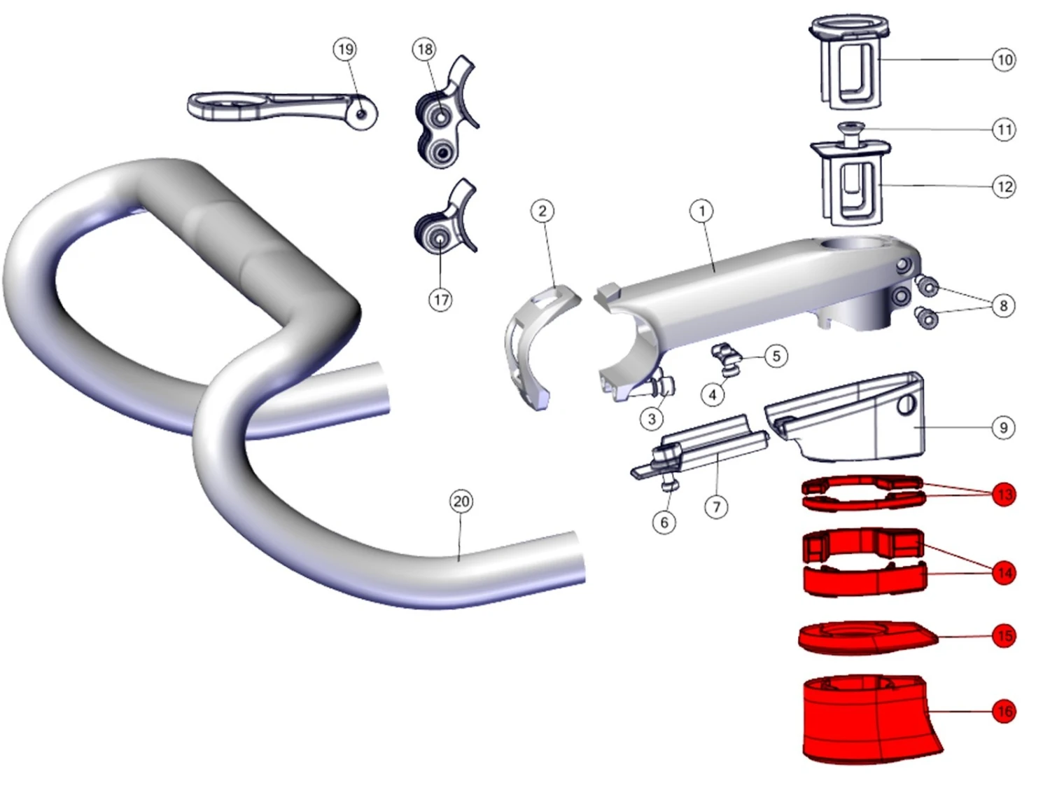 BMC Entretoises De Direction Roadmachine 01 (ICS2 / ICS Carbon) 30001804 2 BMC Entretoises De Direction Roadmachine 01 (ICS2 / ICS Carbon) 30001804 – Image 2