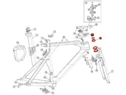 BMC Jeu De Direction Timemachine 01 Disc MY2019 - 301643