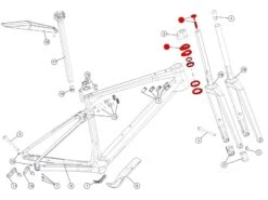 BMC Jeu De Direction URS01 / URS Dès 2020 Headset 302090