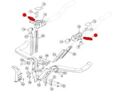BMC Plaques De Portée Supplémentaires V-Cockpit TM01 - 300877
