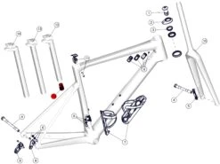 BMC Support Batterie Shimano Di2 Pour Tige Avec Mousse - 212500 -Boutique Vélo Promo bmc support batterie shimano di2 pour tige avec mousse 212500 2