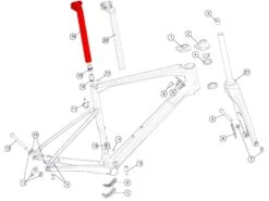 BMC Tige De Selle Carbone 310mm Recul 0mm Roadmachine 01 MY2018 - 301269 -Boutique Vélo Promo bmc tige de selle carbone 310mm recul 0mm roadmachine 01 my2018 301269 2