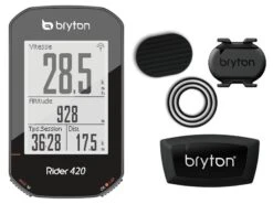 BRYTON GPS Rider 420T + Ceinture Cardio + Capteur Cadence