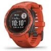 GARMIN Instinct Solar Rouge Feu Standard Edition Montre Connectée GPS