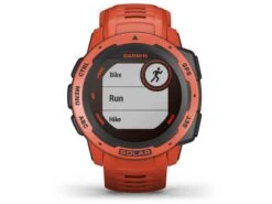 GARMIN Instinct Solar Rouge Feu Standard Edition Montre Connectée GPS -Boutique Vélo Promo garmin instinct solar rouge feu standard edition montre connectee gps 4