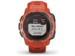 GARMIN Instinct Solar Rouge Feu Standard Edition Montre Connectée GPS -Boutique Vélo Promo garmin instinct solar rouge feu standard edition montre connectee gps 5