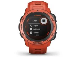 GARMIN Instinct Solar Rouge Feu Standard Edition Montre Connectée GPS -Boutique Vélo Promo garmin instinct solar rouge feu standard edition montre connectee gps 7
