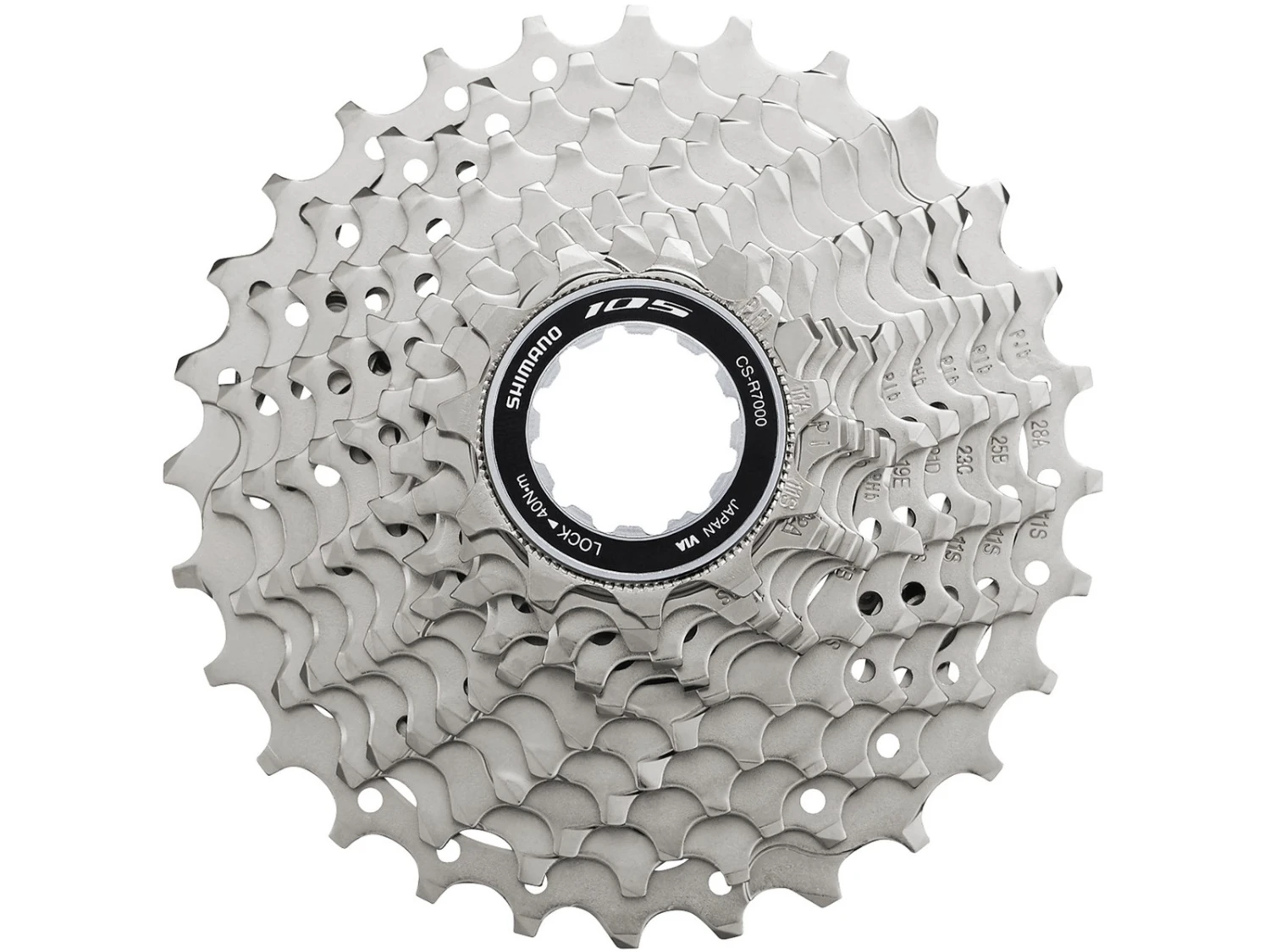 SHIMANO 105 CS-R7000 Cassette 11 Vitesses 1 SHIMANO 105 CS-R7000 Cassette 11 Vitesses