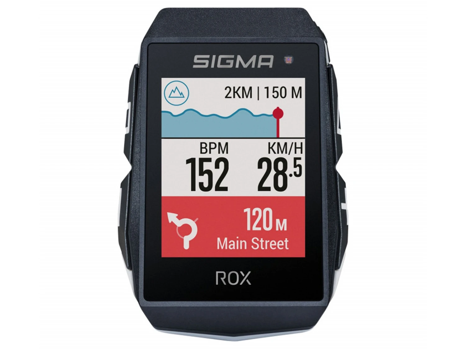 SIGMA Compteur ROX11.1 EVO GPS Noir Cardio Et Altimètre 2 SIGMA Compteur ROX11.1 EVO GPS Noir Cardio Et Altimètre – Image 2