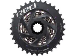 SRAM Cassette Red Rainbow XG-1290 12 Vitesses 10-33 Dents -Boutique Vélo Promo sram cassette red rainbow xg 1290 12 vitesses 10 33 dents 2