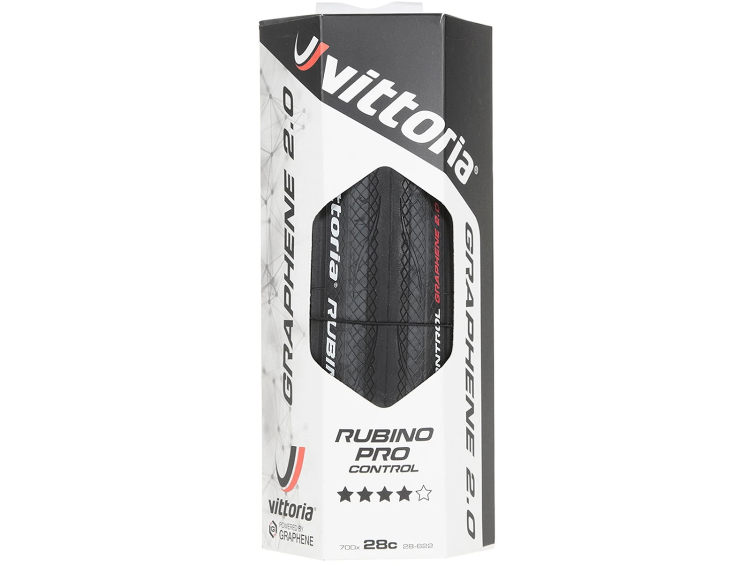 VITTORIA Rubino Pro Control Pneu Graphene 2.0 Noir 700x23c 700x25c 700x28c 2 VITTORIA Rubino Pro Control Pneu Graphene 2.0 Noir 700x23c 700x25c 700x28c – Image 2