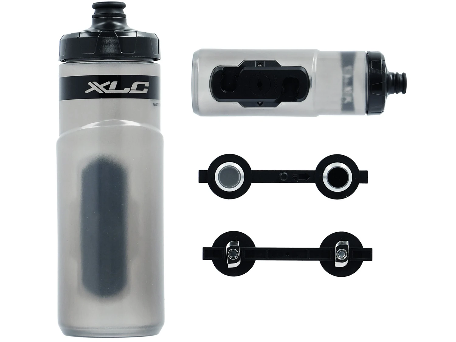 XLC MRS MR-S05 Porte-bidon Fidlock + Bidon 600ml 1 XLC MRS MR-S05 Porte-bidon Fidlock + Bidon 600ml