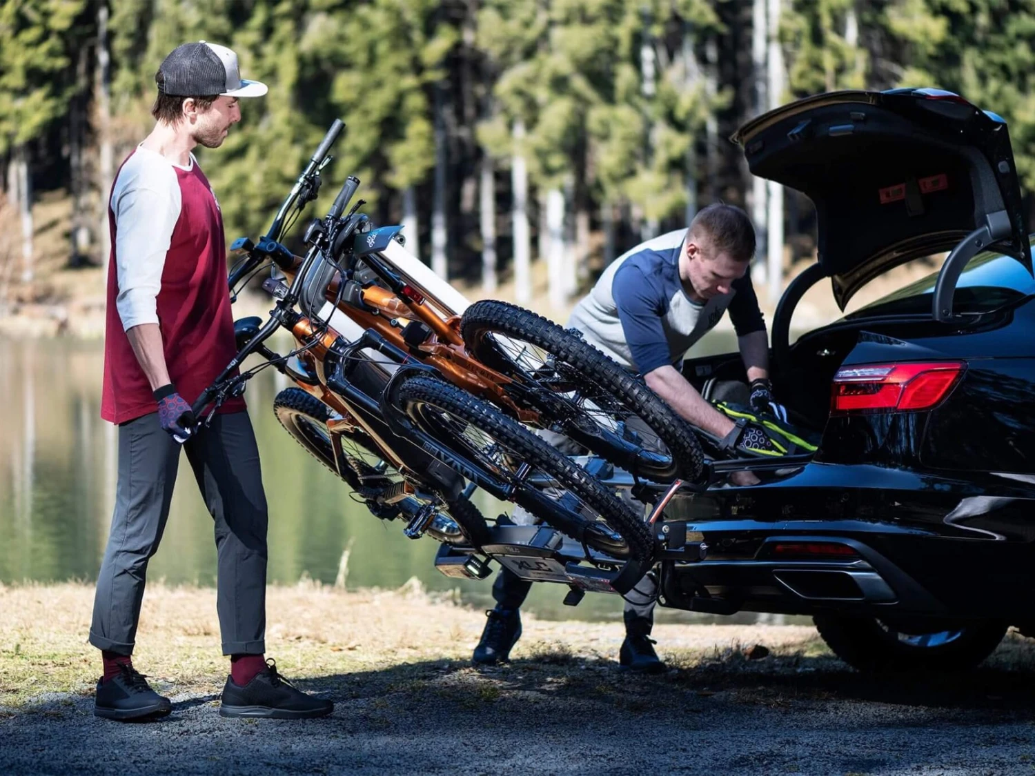 XLC Porte-vélos Attelage Almanda Work-e Xtra Led 2 En 1 Pliable 6 XLC Porte-vélos Attelage Almanda Work-e Xtra Led 2 En 1 Pliable – Image 6